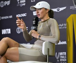 Tenisistki na konferencji WTA Finals