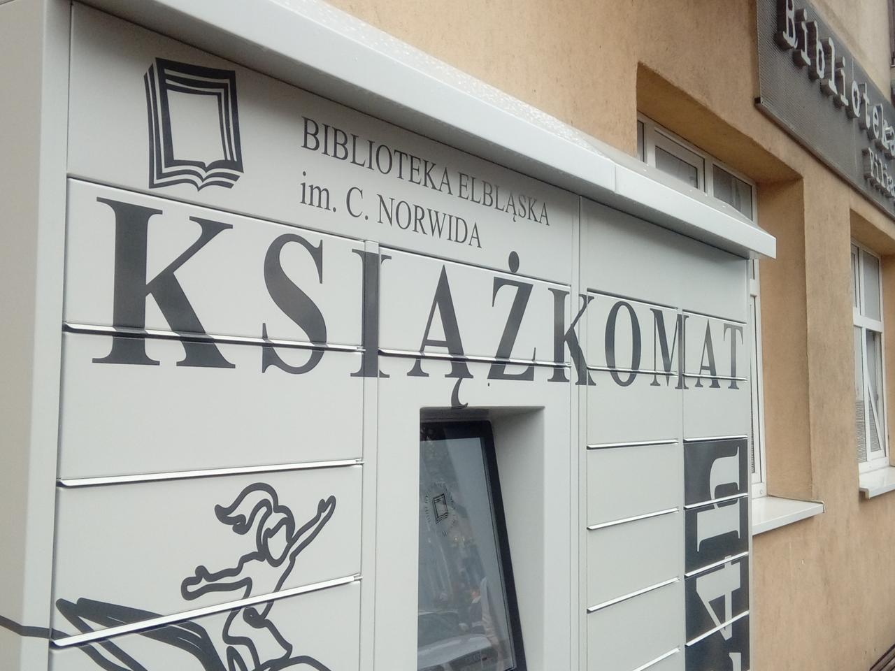 Biblioteka całą dobę. W Elblągu stanął książkomat 