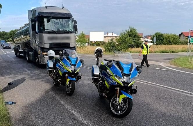 Wypadek w Osjakowie. 27-letni rowerzysta zginął pod kołami ciężarówki