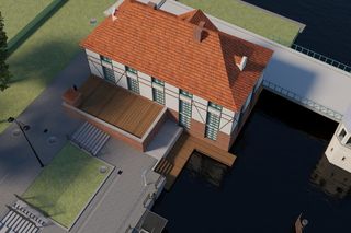 Przebudowa nabrzeża Wyspy Spichrzów w Elblągu [WIZUALIZACJE]