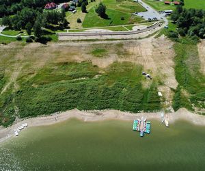 Wyschnięta Klimkówka 22 lipca 2025