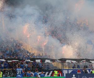 Ruch Chorzów i jego kibice żegnają Ekstraklasę w wielkim stylu