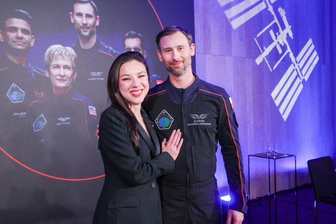 Aleksandra Uznańska-Wiśniewska i Sławosz Uznański-Wiśniewski 