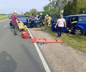 Poważny wypadek w Wólce Zastawskiej