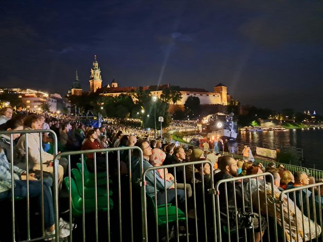 Małopolskie Królewskie Widowisko na Wiśle w ramach 24. Parady Smoków