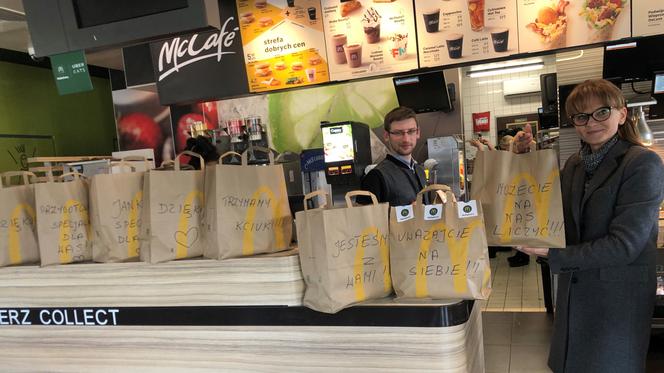 McZestawy Mocy od McDonald’s jako wyraz wsparcia dla służb zdrowia 