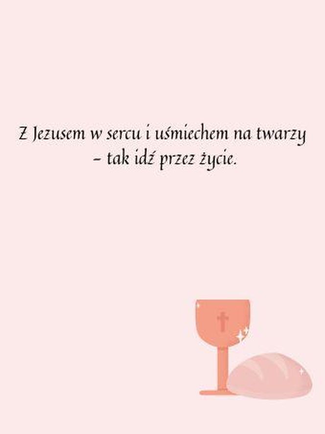 Dedykacja na komunię do książki