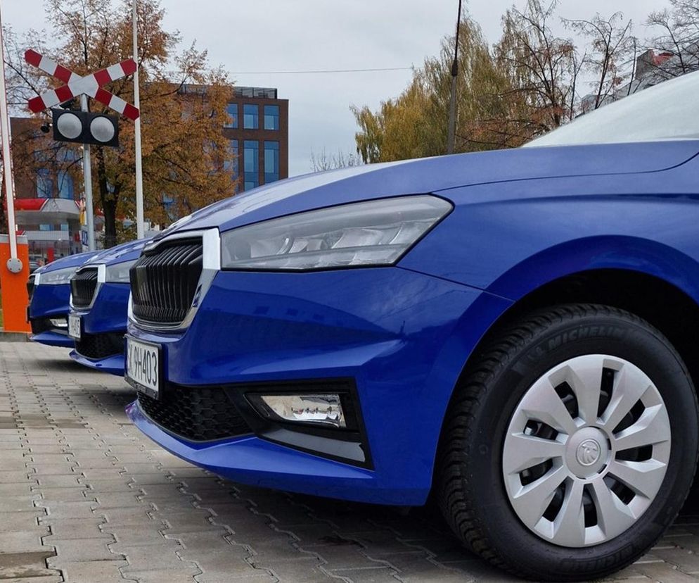Samochody Skoda Fabia są oficjalnymi autami egzaminacyjnymi WORD Katowice