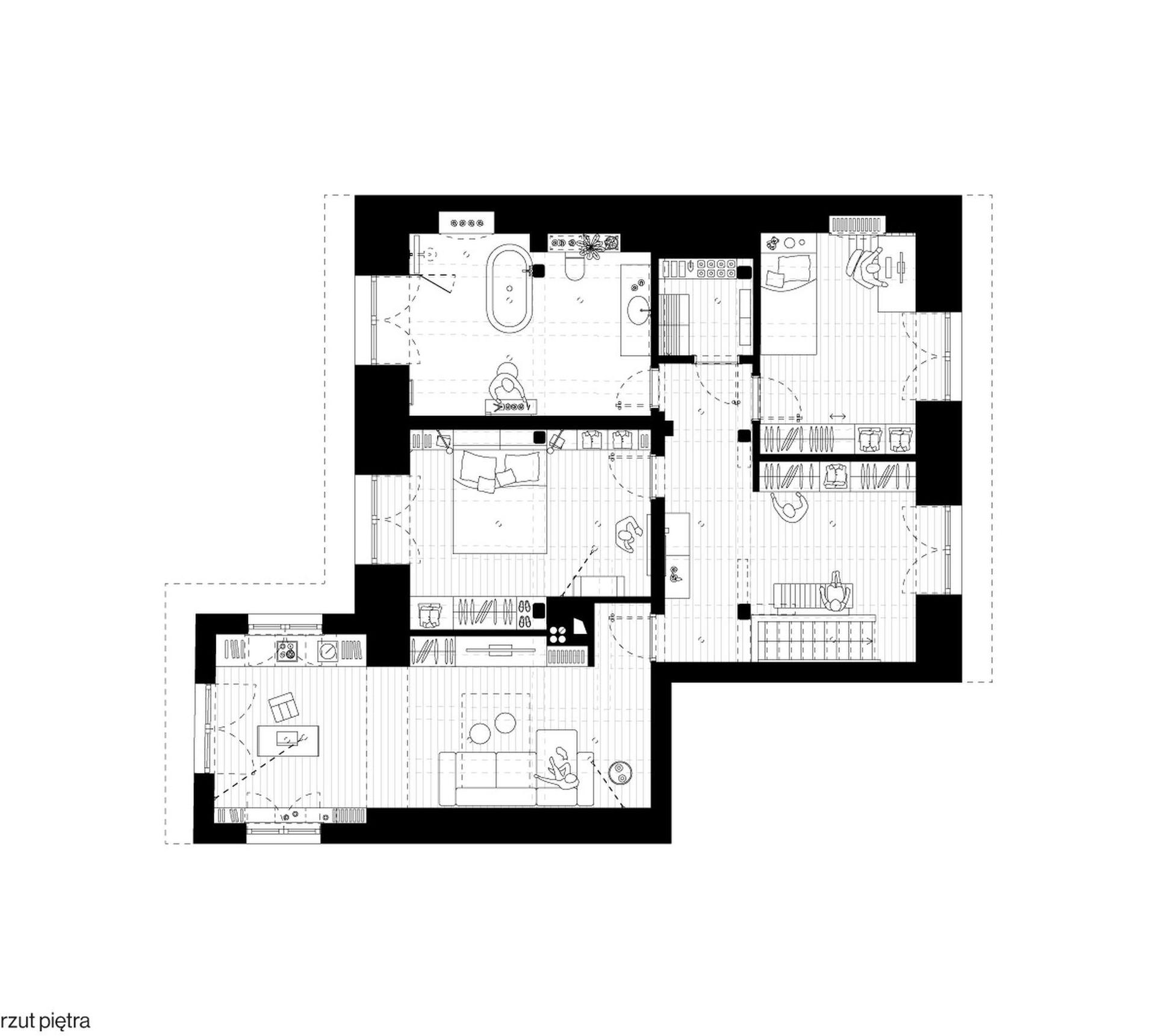 Nowoczesne mieszkanie w starym spichlerzu