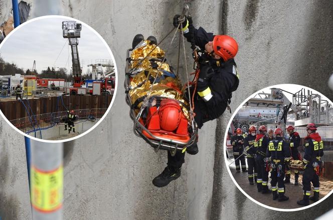 SPEKTAKULARNA AKCJA na terenie budowy tunelu średnicowego w Łodzi!