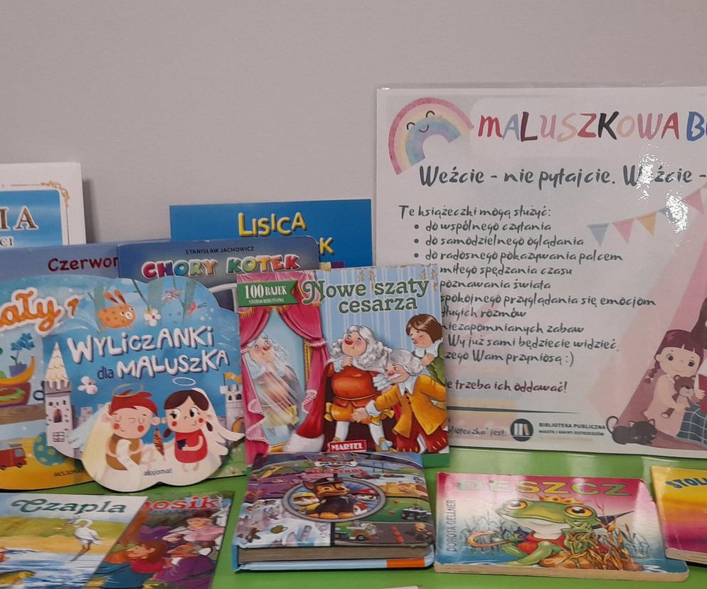 Czytelnicza akcja dla najmłodszych. Setki książek trafiły do ostrzeszowskich żłobków
