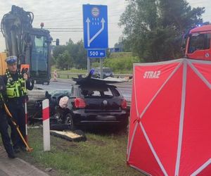 Tragiczny wypadek na A4 w Mysłowicach. Nie żyje jedna osoba, cztery w szpitalu
