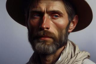 Typowy mieszkaniec Kazimierza Dolnego według AI 