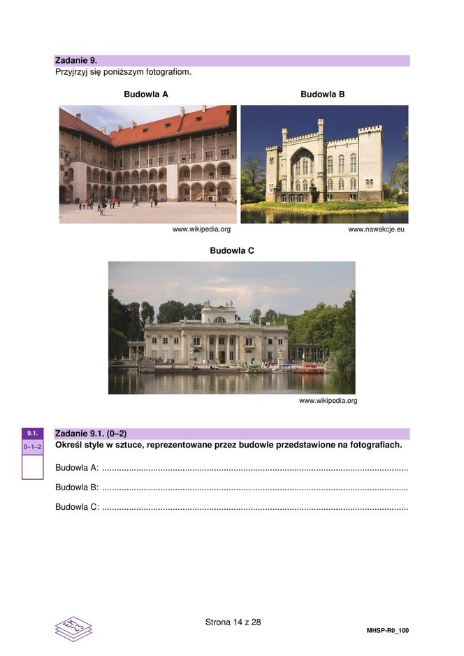 Matura 2025 historia sztuki - arkusz CKE 14.05.2025 - Formuła 2023