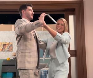 Pierwsza miłość. Marysia (Aneta Zając), Kacper (Damian Kulec)