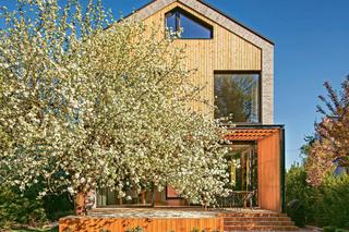 Dom z Jabłonią. Zobacz zdjęcia bryły i wnętrz