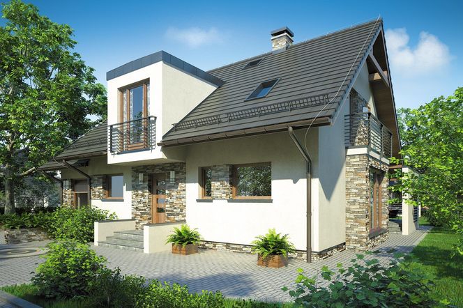 GL639 tradycja i nowoczesna lukarna