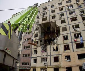 Noc grozy nad Ukrainą. Setki dronów i rakiet spadły na miasta