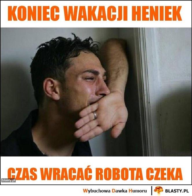 Memy na koniec wakacji