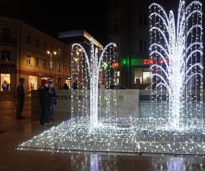 Świąteczne iluminacje 2024 w centrum Kielc