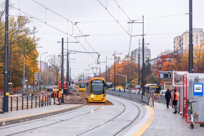 Tramwaj do Wilanowa w Warszawie