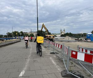 Remont mostu Grunwaldzkiego w Krakowie