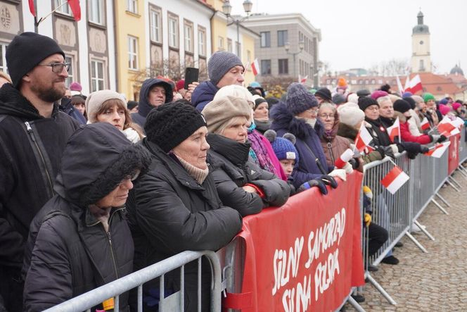 Tak białostoczanie uczcili Narodowe Święto Niepodległości 2024 w Białymstoku [ZDJĘCIA]