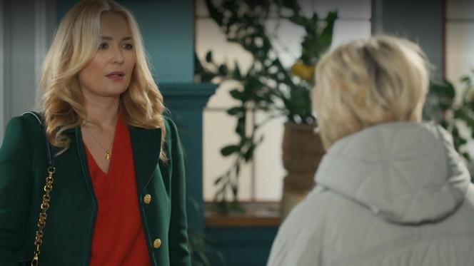 Barwy szczęścia odc. 2985. Bożena (Marieta Żukowska), Karolina (Marta Dąbrowska)
