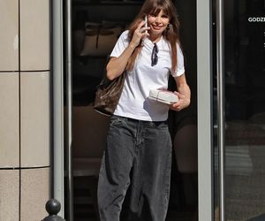 Agnieszka Dygant sobie dogadza