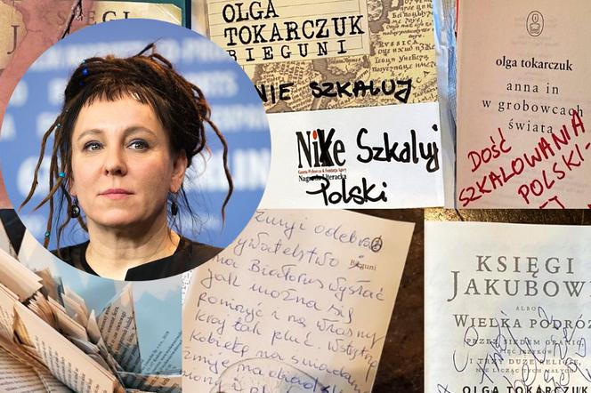 Olga Tokarczuk odesłane książki aukcja 
