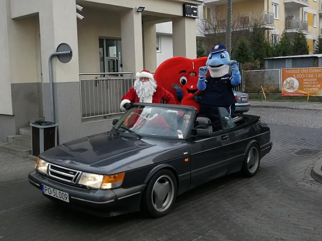 Świąteczny konwój odwiedził chore maluchy w Wojewódzkim Szpitalu Dziecięcym w Bydgoszczy!