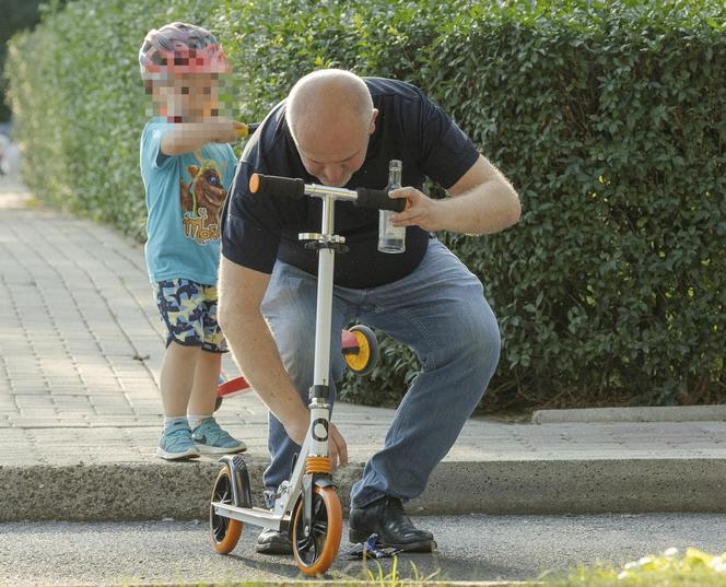 Paweł Kowal z siostrzeńcami