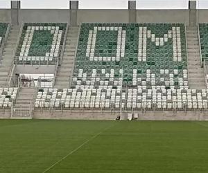 Trwają prace przy budowie dwóch trybun na stadionie Radomiaka 