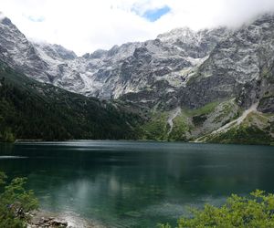 Śnieg w Tatrach w sierpniu