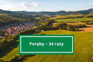 Te nazwy wsi na Podkarpaciu powtarzają się najczęściej. Nawet ponad 100 razy! 