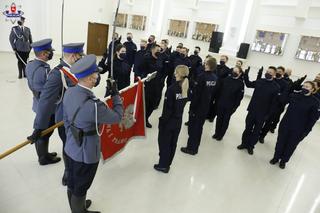 Lubelska policja ma nowych funkcjonariuszy. Ślubowanie w Lublinie