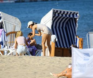 Agnieszka Radwańska nad polskim Bałtykiem