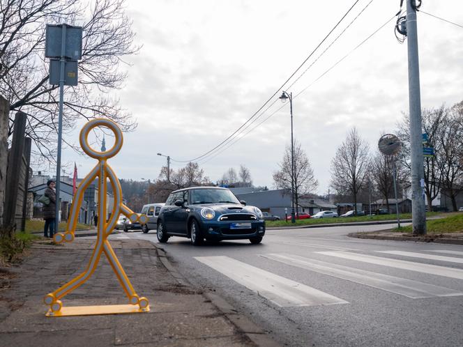 Odblaskowe ludziki w Częstochowie