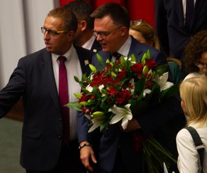 Szymon Hołownia na ostatnim posiedzeniu jako marszałek