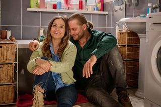 Na Wspólnej, odc. 4000. Bruno (Dawid Czupryński), Agata (Aleksandra Radwan)