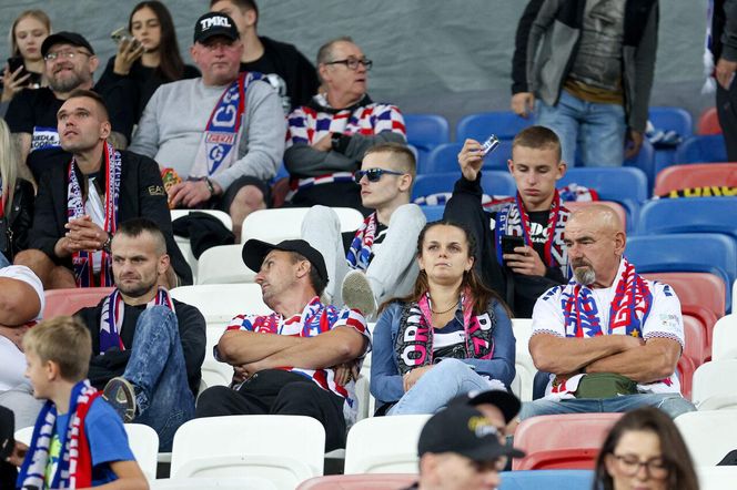 Kibice na meczu Górnik Zabrze - GKS Katowice w sobotę 21 września