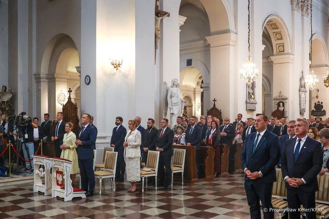 Koło Gospodyń Wiejskich w Puszynie na Dożynkach Prezydenckich w Warszawie