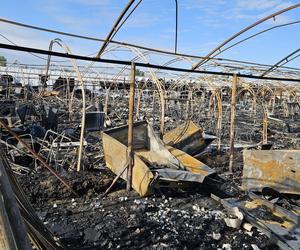 Gigantyczny pożar w Czaczu! Spłonęły magazyny antyków [ZDJĘCIA]