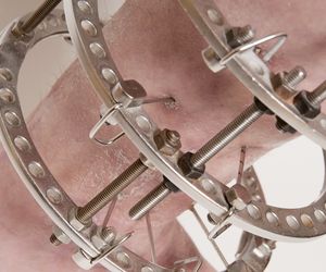 Metoda Ilizarowa - zastosowanie aparatu Ilizarowa