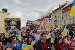 Ogromna manifestacja wdzięczności Ukraińców. „Przyjaciele, dziękujemy”