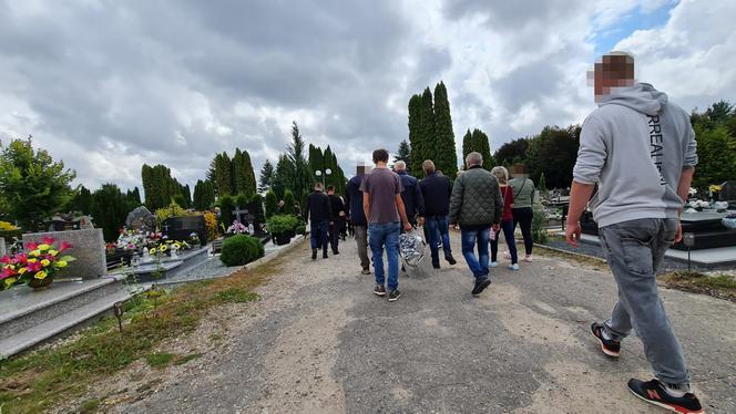 Pogrzeb Marka Z. Zginął w wypadku pod Toruniem