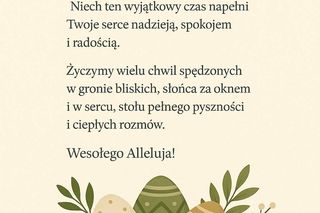 Życzenia na Wielkanoc 2025. Kartki z życzeniami do pobrania za darmo