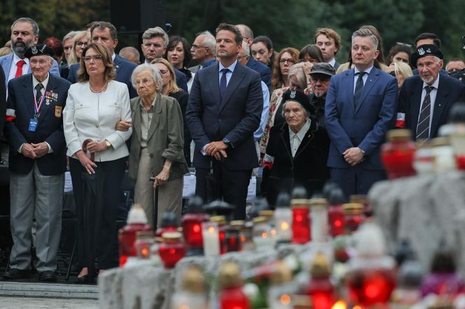 Uroczystość pod pomnikiem Polegli Niepokonani (1.08.2025)