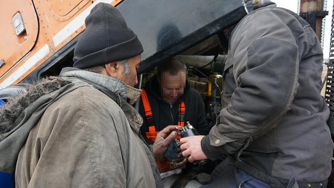 Polacy uratowali irańskiego kierowcę