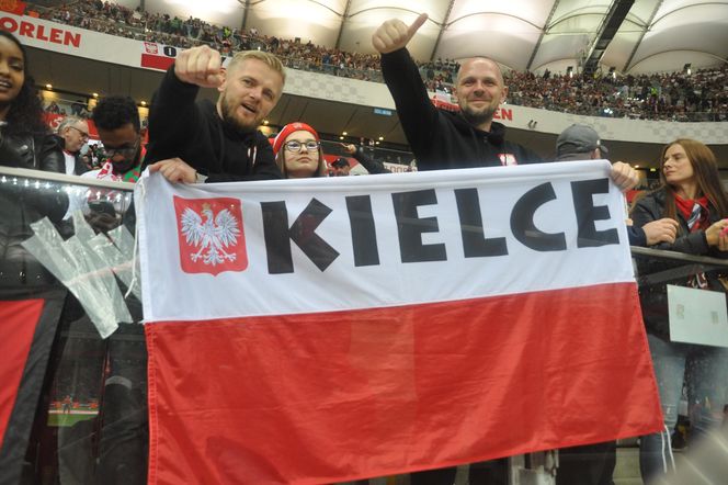 Kibice na meczu Polska - Portugalia na PGE Narodowym